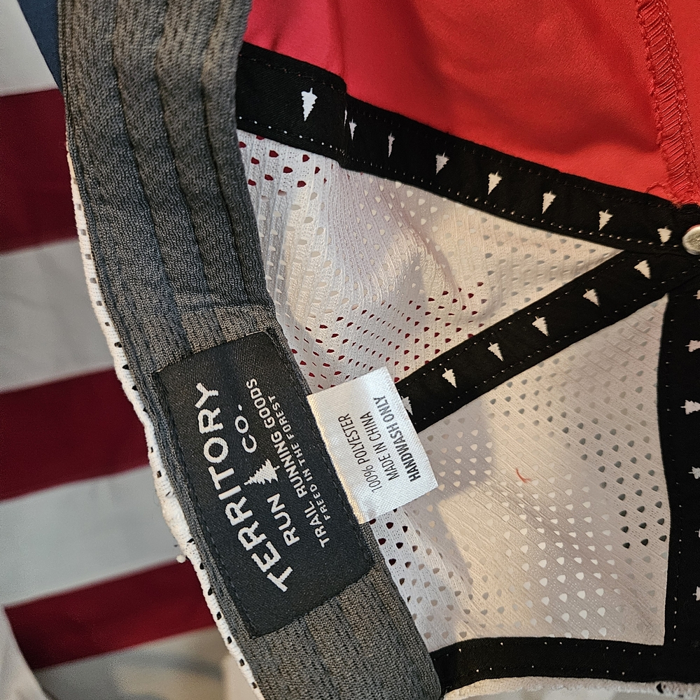 Orange Cape Mountain Running Cap - image 8